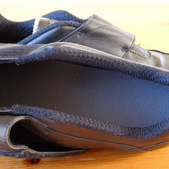 LACOSTE Protect Men's Casual Black Leather Loafer Shoes Size 12 US - Picture 10 of 11